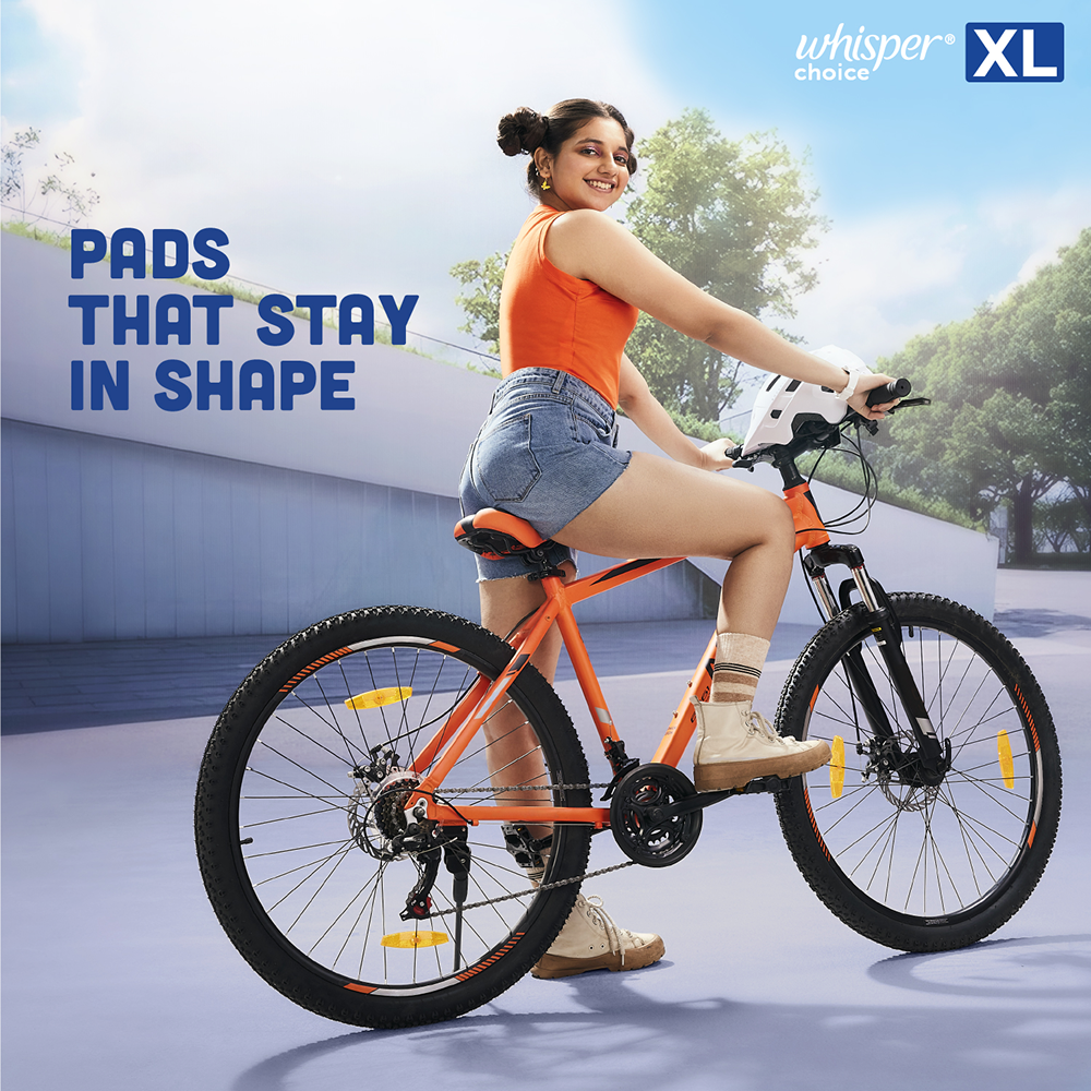 Whisper Choice Stain Protection Wings Sanitary Pads | 18 Pads image 8